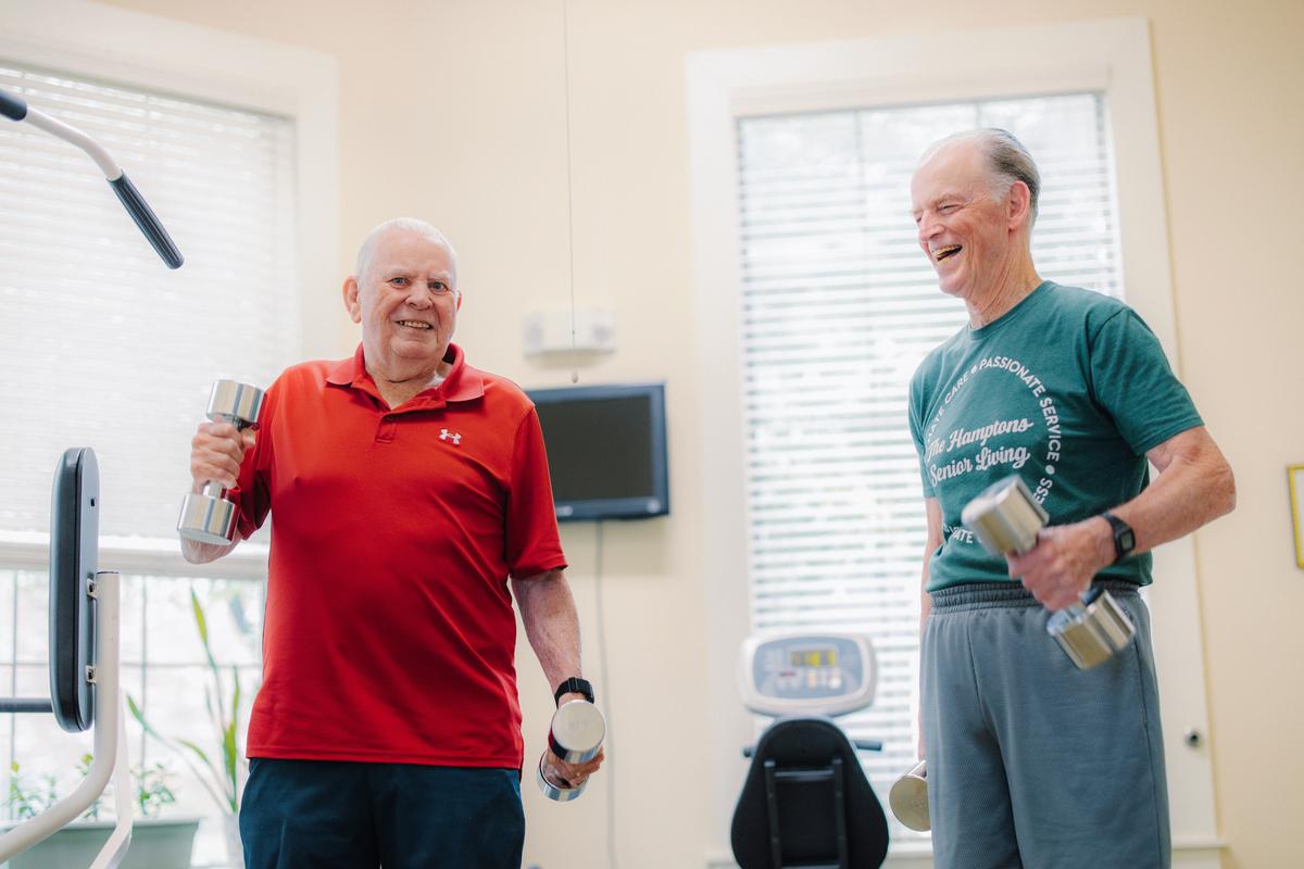 Passionate Assisted Senior Living in Tyler, TX | The Hamptons