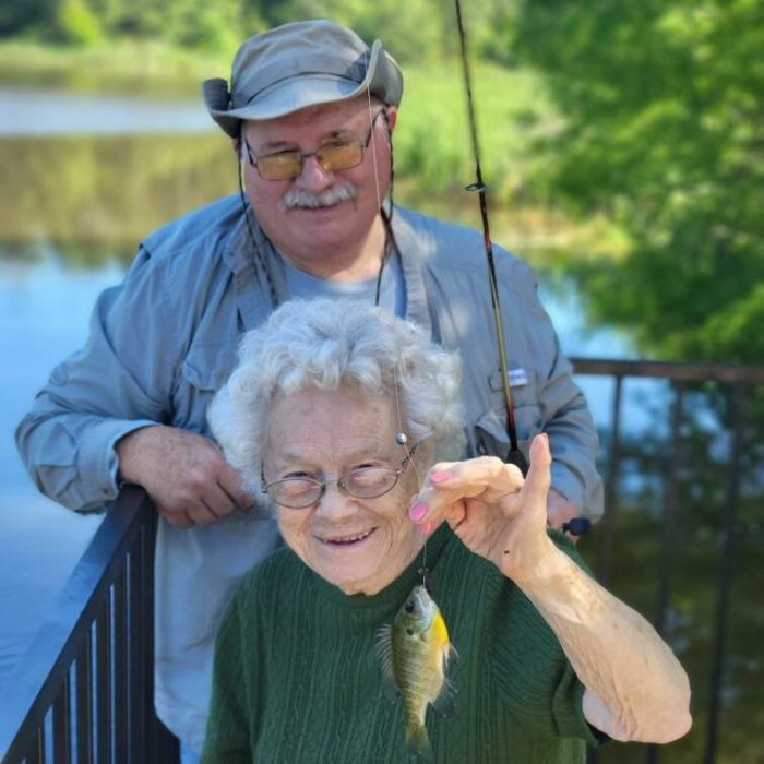 The Hamptons of Tyler | Seniors fishing