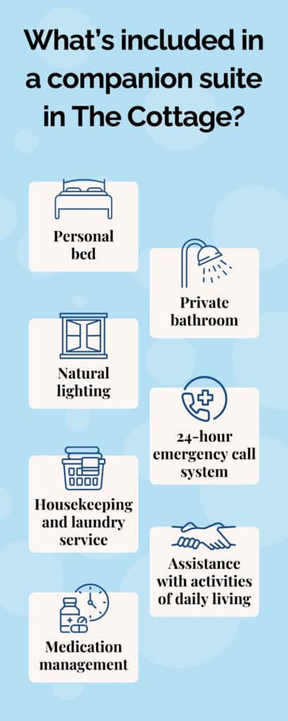 Civitas Senior Living | Activities of daily living infographic