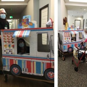 Civitas Senior Living | Ice cream trolley truck