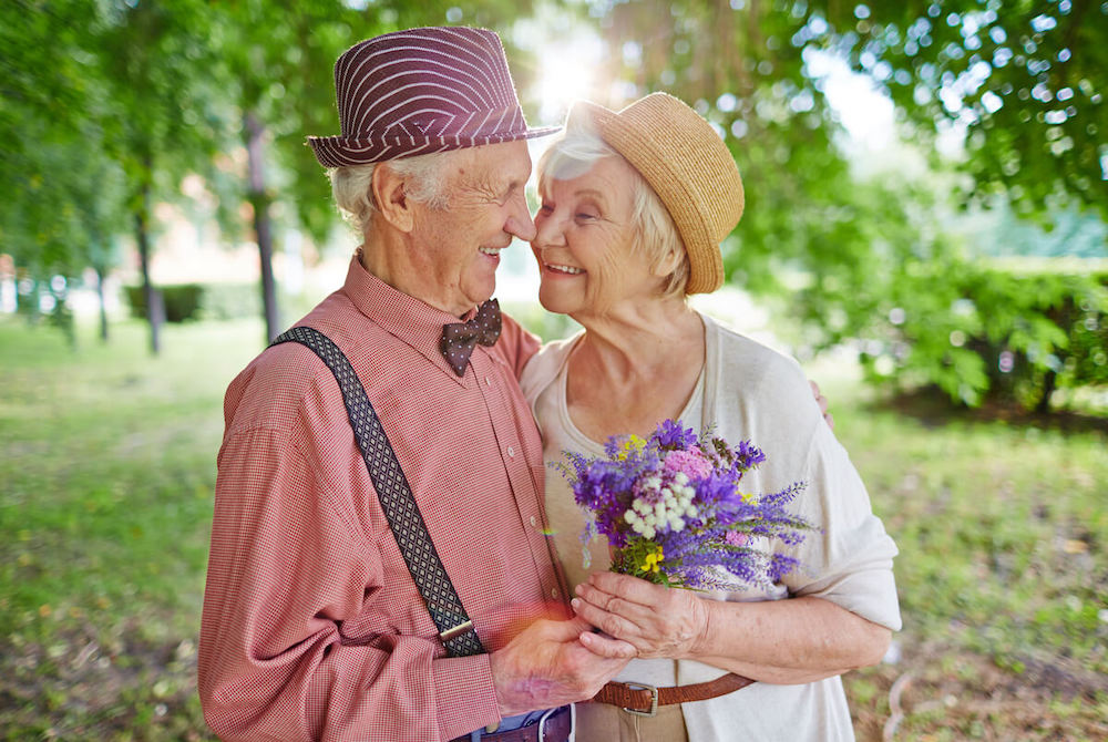 Civitas Senior Living | Senior couple smiling and in love