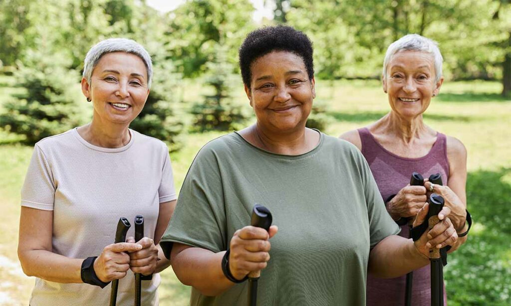 The Bluffs of Flagstaff | Senior women our for a walk