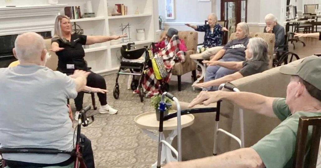 Low-Impact Aerobic Exercise for Seniors | Cambridge Court in Mesquite, TX