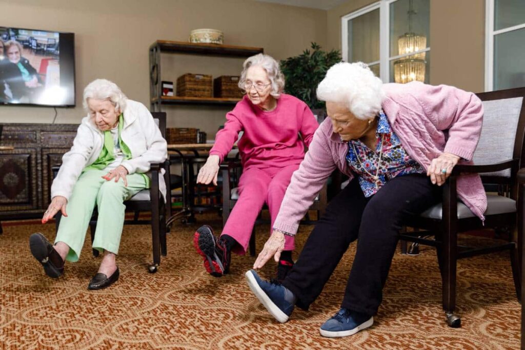 Civitas Senior Living | Seniors stretching
