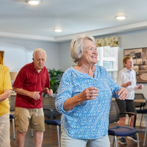 Civitas Senior Living | Seniors exercising