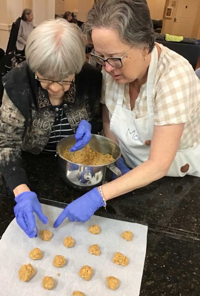 Arabella of Athens | Resident Bakes in Memory Care