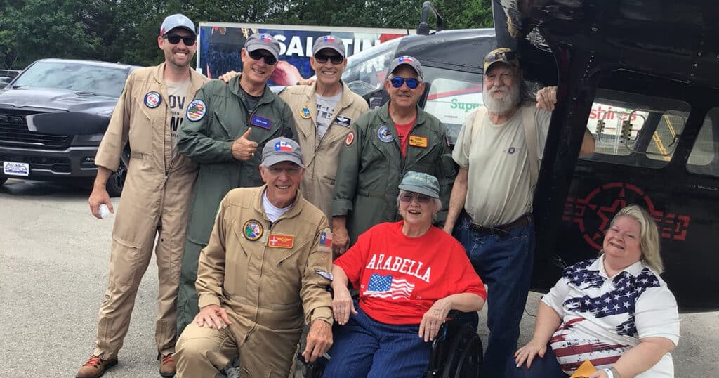 Arabella of Athens | Air Show Surprise for Resident Couple
