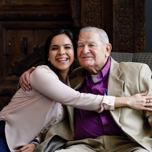 Civitas Senior Living | Caregiver embracing a resident