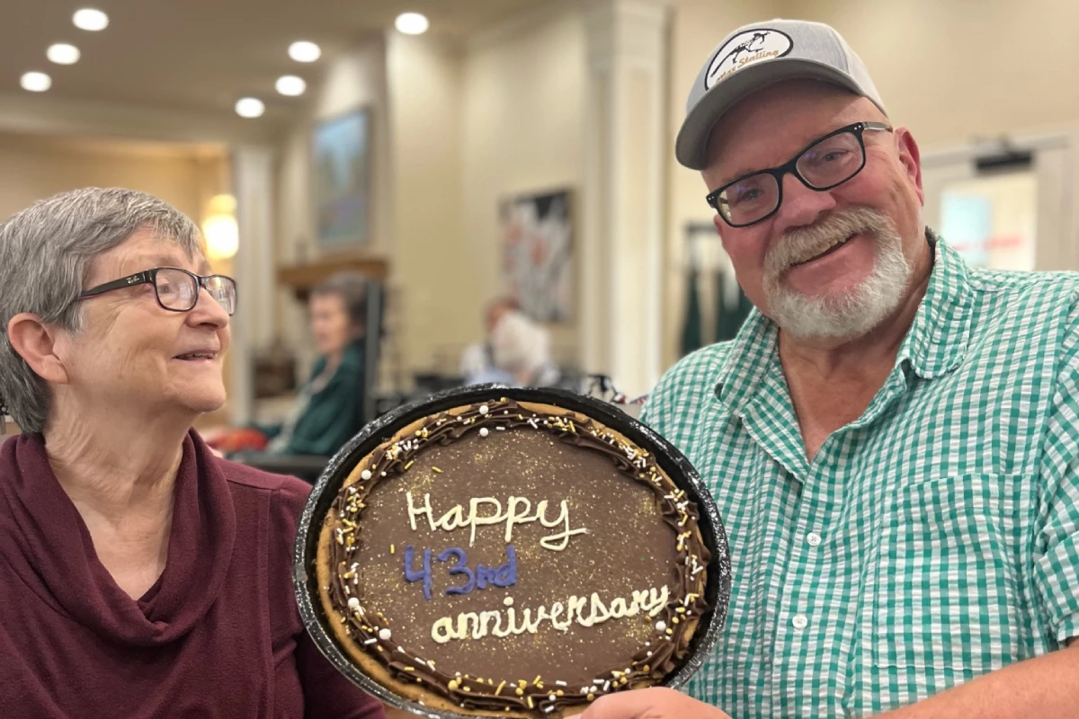 43 Years of Marriage: Sharon and Ed at Arabella of Longview