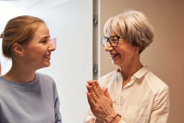 Ariel Pointe | Senior doing physical therapy