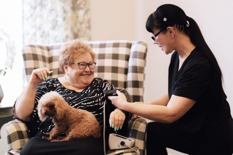 Ariel Pointe | Senior with medical professional