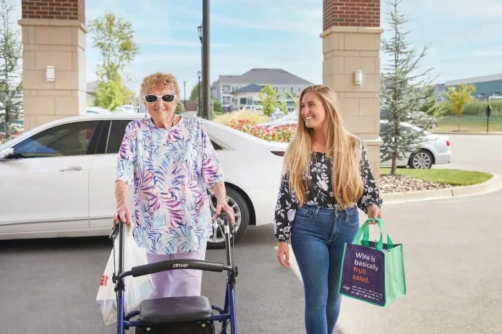 Ariel Pointe | Senior shopping