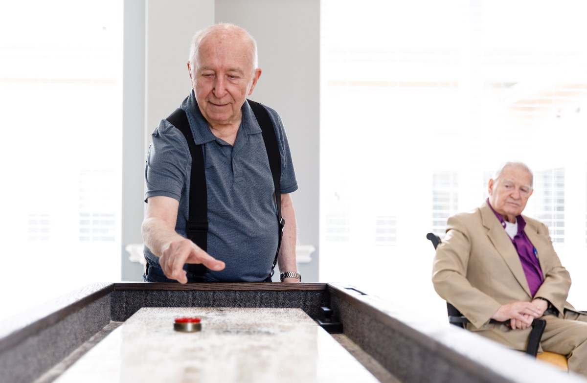 Civitas Senior Living | Seniors playing a game