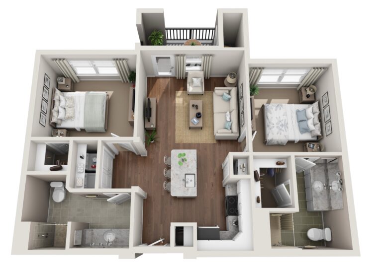 Ariel Pointe of Sachse | Two Bedroom