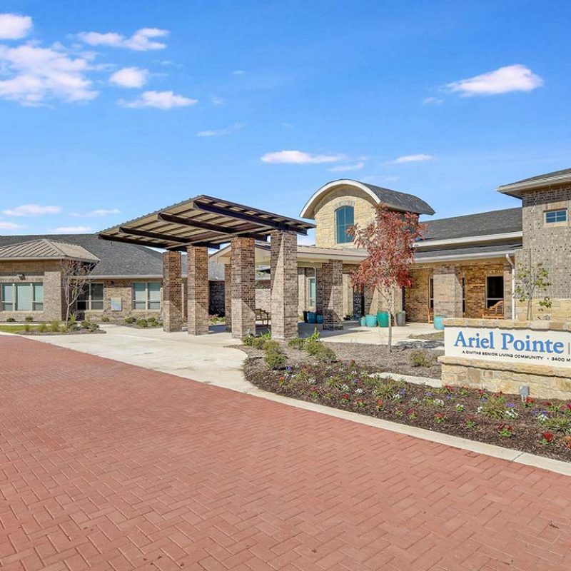 Ariel Pointe of Sachse | Exterior welcome sign
