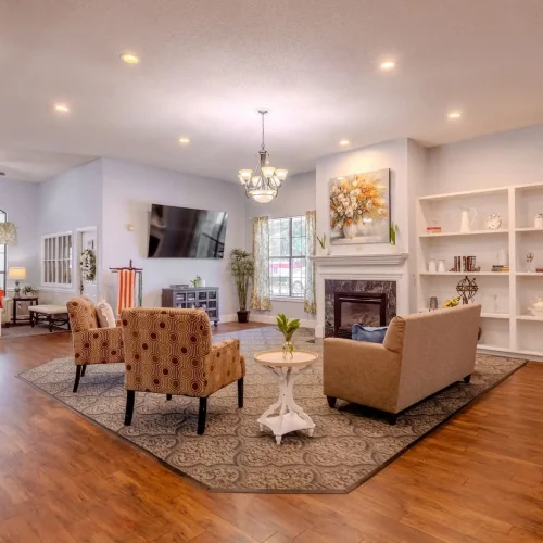 Cambridge Court | Living area