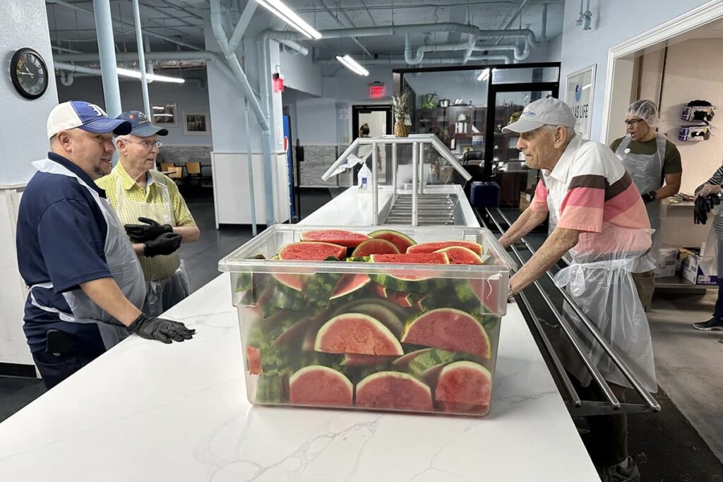 Seniors Serve Meals to Homeless | Legacy Oaks of Midlothian