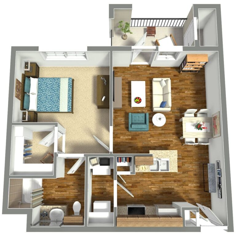 Ledgestone Senior Living | One Bedroom, One Bath