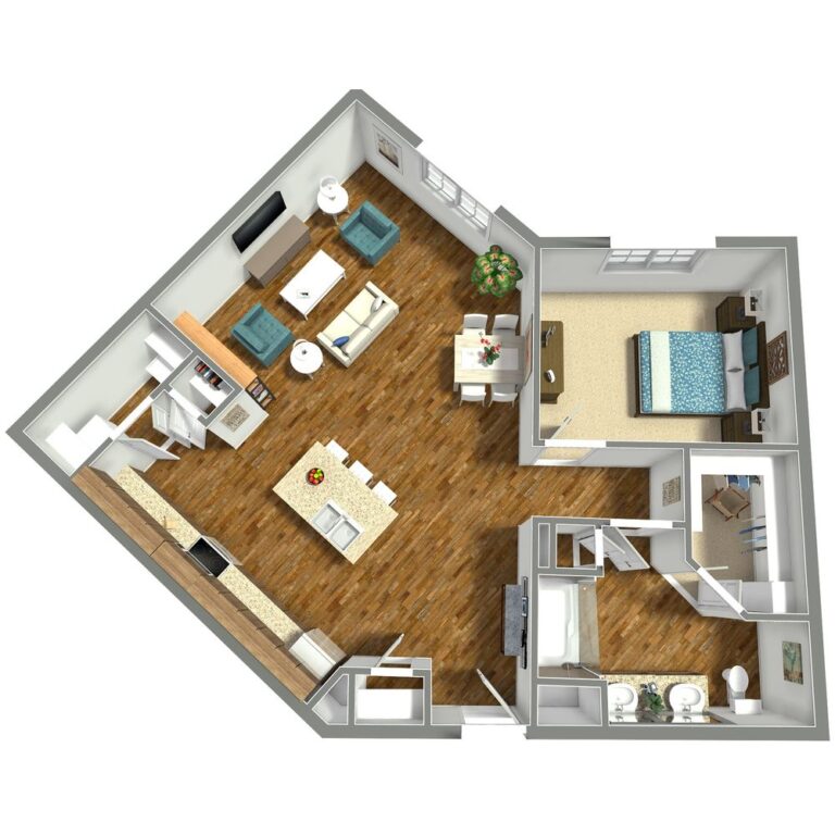Ledgestone Senior Living | One Bedroom, One Bath
