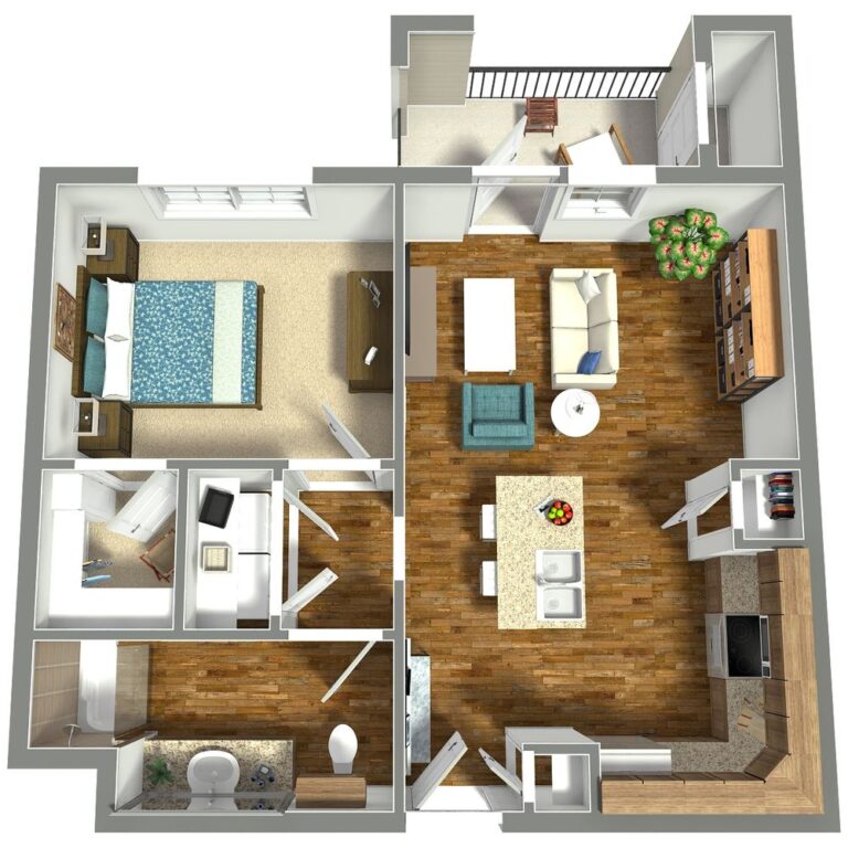 Ledgestone Senior Living | One Bedroom, One Bath