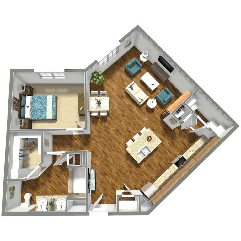 Ledgestone Senior Living | One Bedroom, One Bath