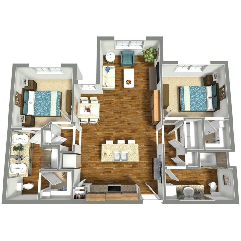 Ledgestone Senior Living | Two Bedroom, Two Bath