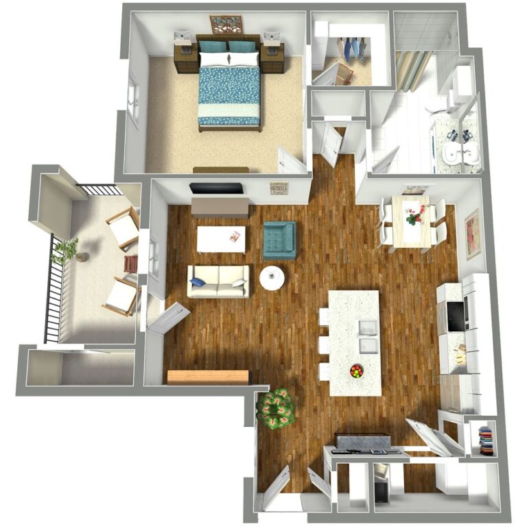 Ledgestone Senior Living | One Bedroom, One Bath