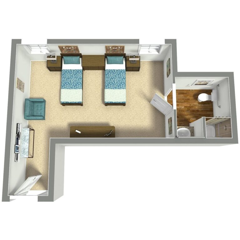 Ledgestone Senior Living | Companion Suite