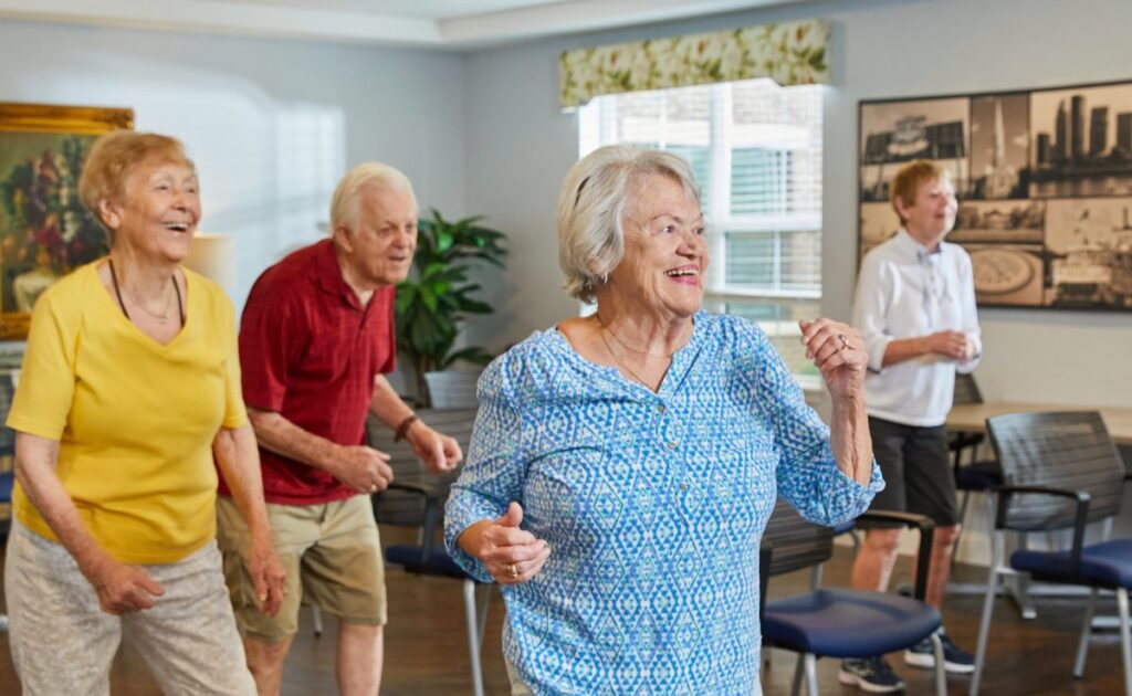 Civitas Senior Living | Seniors exercising together