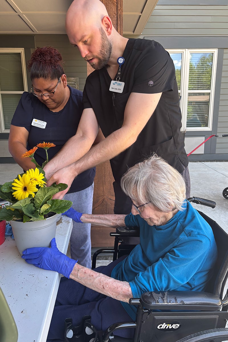 Rehab Helps Seniors Walk Unassisted | The Bluffs of Flagstaff