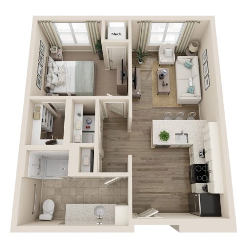 Bluffs of Flagstaff | Independent Living 1 Bedroom