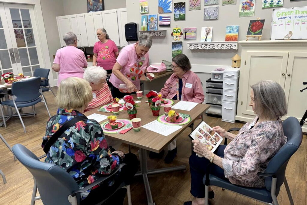 Three Sisters Unite Seniors with Crafts | The Hamptons