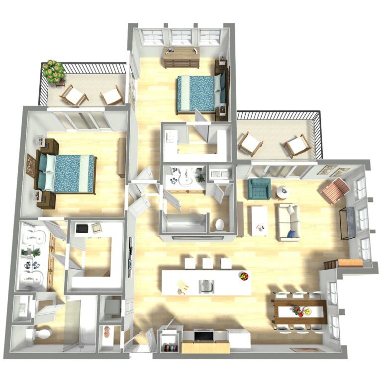 Valley View | Two-Bedroom