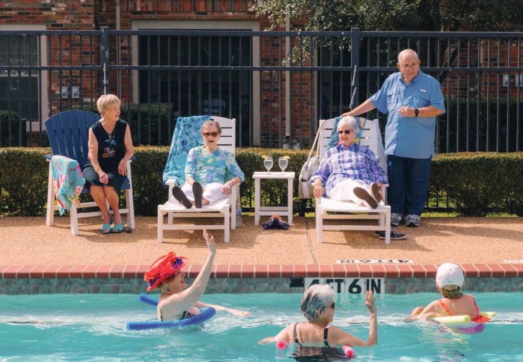 Valley View Senior Living residents enjoy the beautiful South Texas setting in Harlingen, offering easy access to cultural attractions while providing comprehensive care and modern amenities in a premier retirement community.