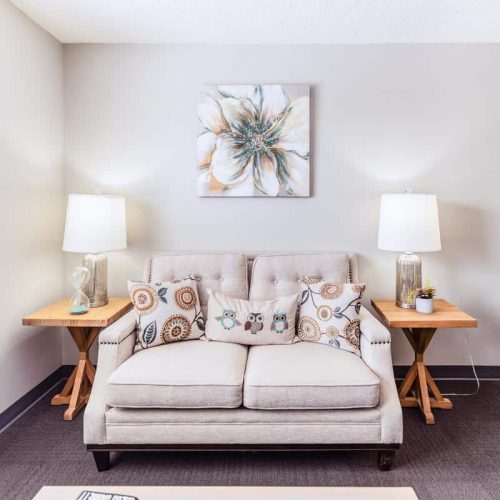 Valley View Senior Living | Apartment Living Area