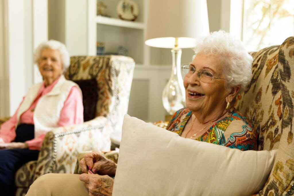 Civitas Senior Living | Seniors talking together