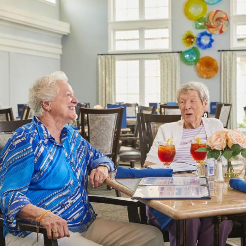 Clear Fork | Senior Women in Dining Room