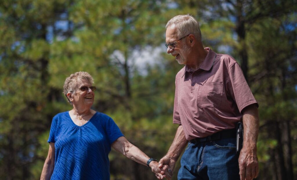 Civitas Senior Living | Seniors walking in nature