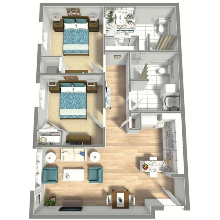 StoneCreek of Flying Horse | Two Bedroom