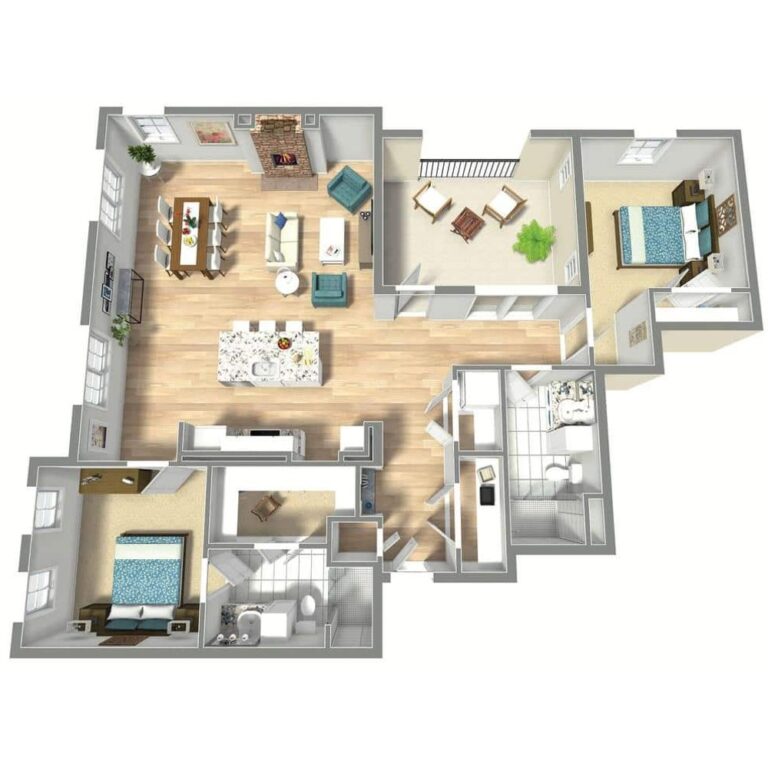 StoneCreek of Flying Horse | Two Bedroom