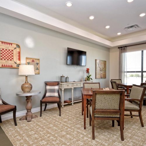 Double Creek Assisted Living and Memory Care | Upstairs game room