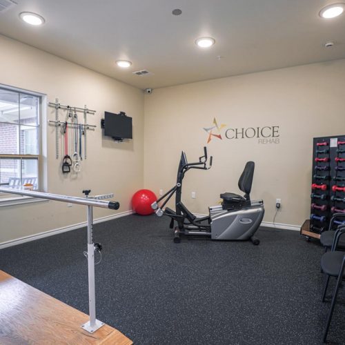Elk Creek | Choice Rehab therapy room