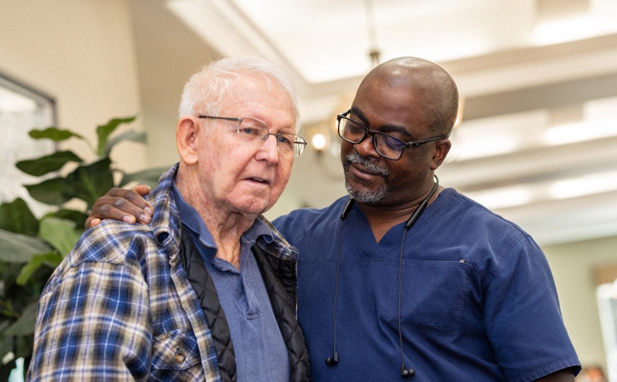 Team members at Civitas Senior Living help prevent UTIs in seniors with proactive care and personalized support.