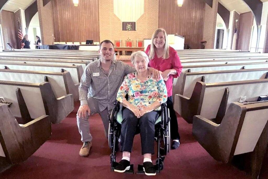 Tech Ridge Oaks | Resident Says Goodbye to Lifelong Church