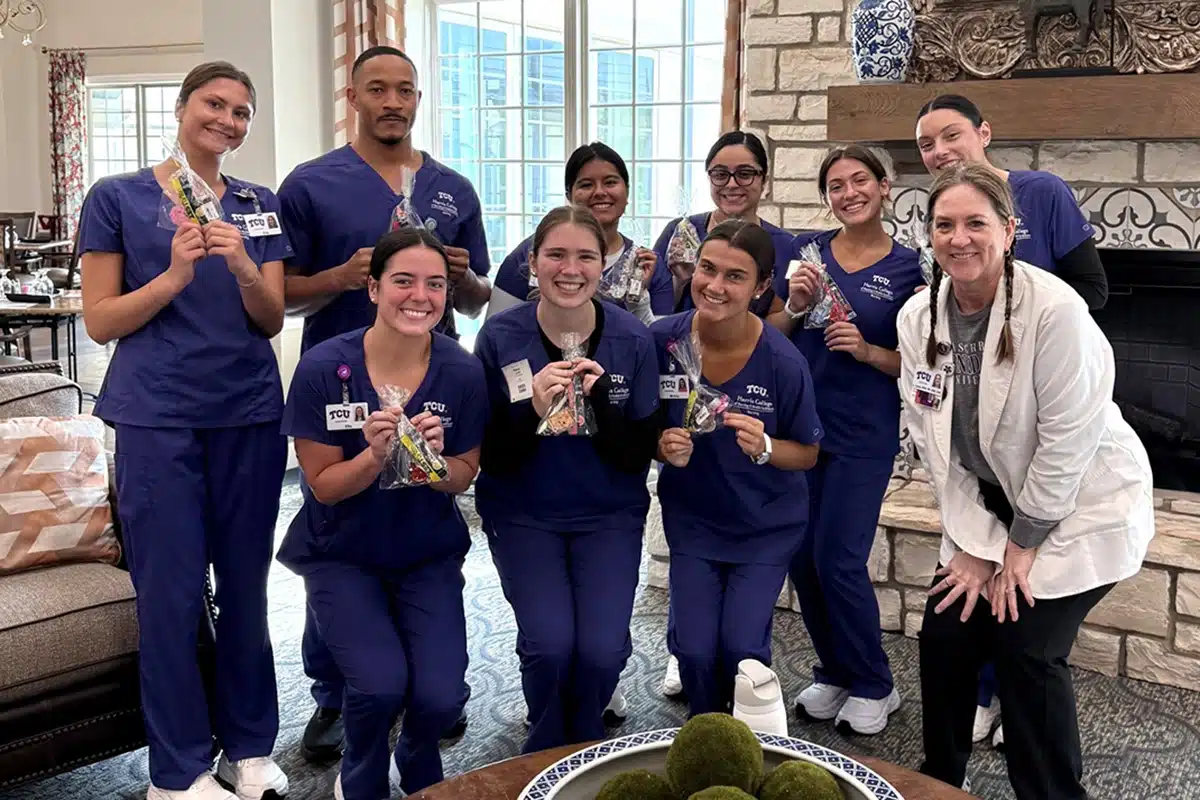 TCU Nursing Clinical Rounds | The Grandview of Chisholm Trail