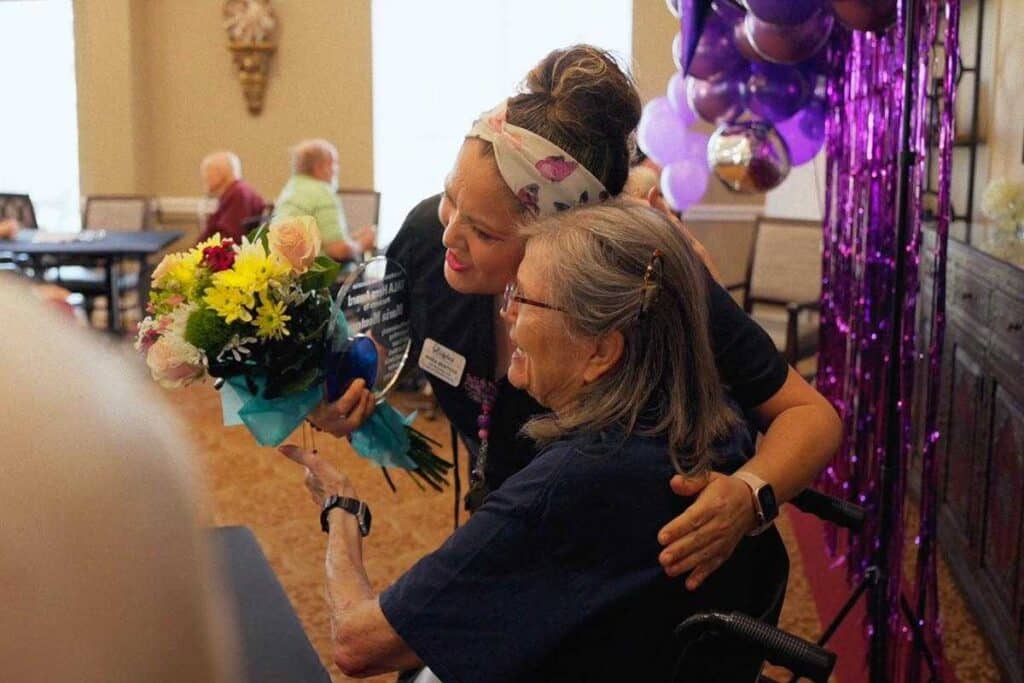 The Ridglea | The Ridglea Med-aide Receives High Honor