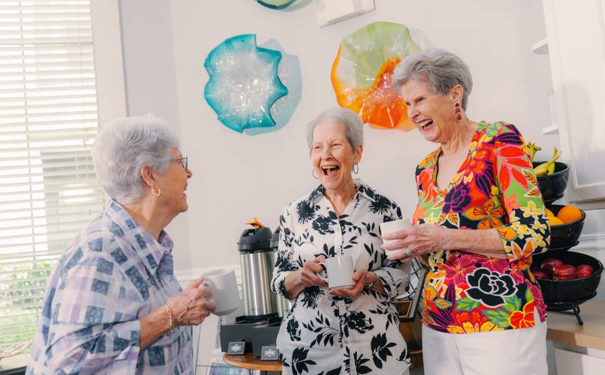 Civitas Senior Living | Senior women having coffee together