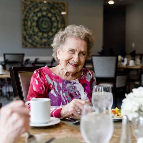 Civitas | Residents at dining table