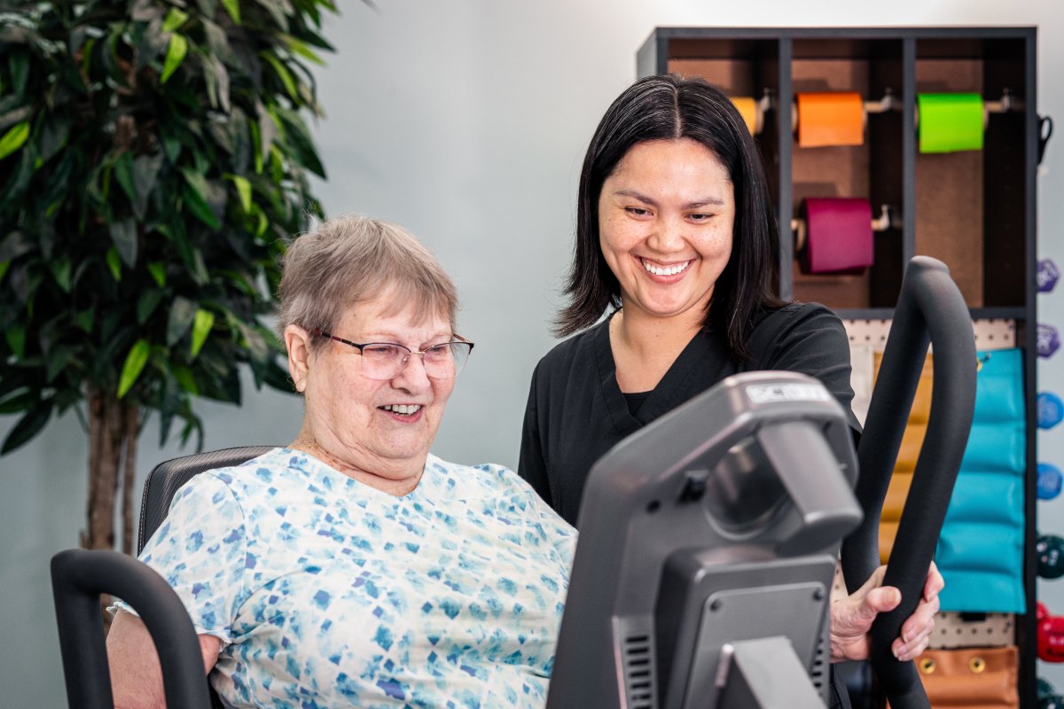 Civitas Senior Liiving | Senior woman exercising