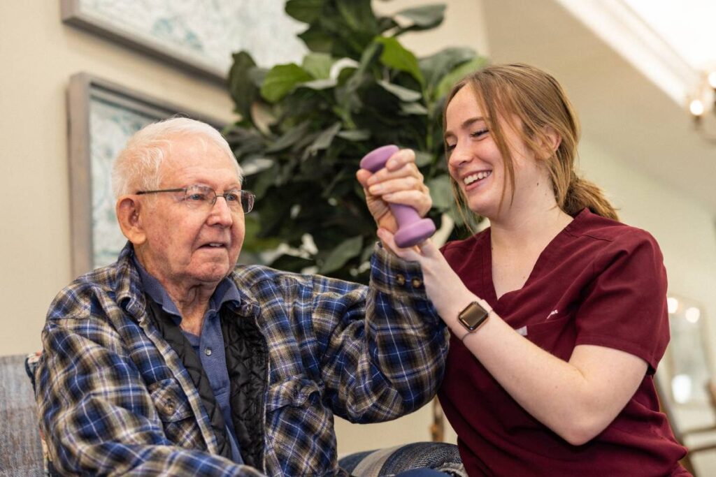 Legacy Oaks of Azle Senior Living offers 24-hour support for older adults in Azle, Texas.